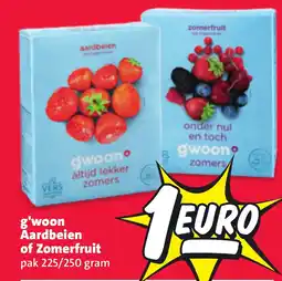 Nettorama g'woon Aardbeien of Zomerfruit aanbieding