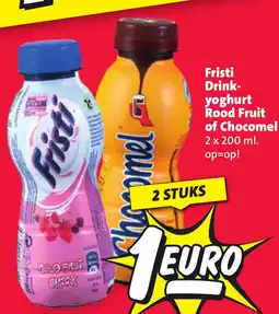 Nettorama Fristi Drink yoghurt Rood Fruit of Chocomel aanbieding