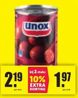 Nettorama unox aanbieding