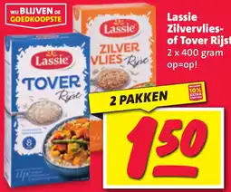 Nettorama Lassie Zilvervlies- of Tover Rijst aanbieding