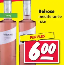 Nettorama Belrose méditeranée rosé aanbieding