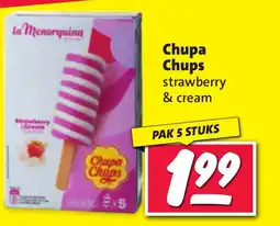 Nettorama Chupa Chups strawberry & cream aanbieding