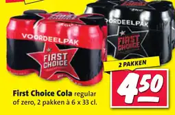 Nettorama First Choice Cola aanbieding
