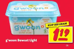Nettorama g'woon Bewust Light aanbieding