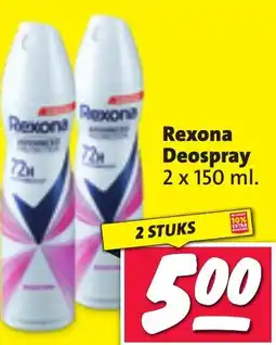 Nettorama Rexona Deospray aanbieding