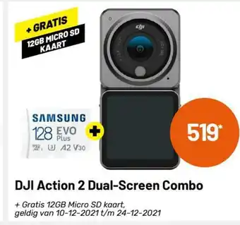 Kamera Express DJI Action 2 Dual-Screen Combo aanbieding