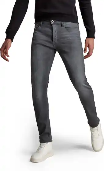 Amazon G-Star Raw 3301 Slim Jeans Jeans heren,Grijs,33W / 32L aanbieding