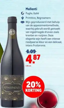 Makro Mallenti aanbieding