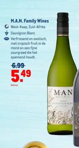 Makro M.A.N. Family Wines aanbieding