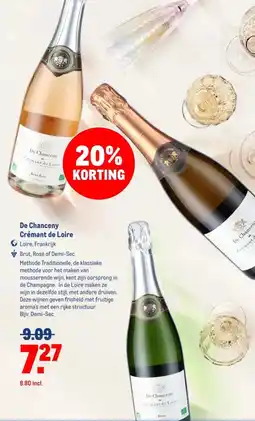 Makro De Chanceny Crémant de Loire aanbieding