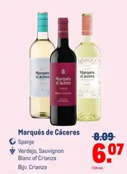 Makro Marqués de Cáceres aanbieding