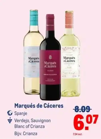 Makro Marqués de Cáceres aanbieding