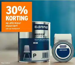 GAMMA Op alle kleur muurverf aanbieding