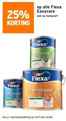 GAMMA Op alle flexa easycare aanbieding
