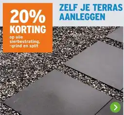 GAMMA Op alle sierbestrating, grind en split aanbieding