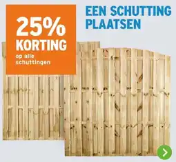 GAMMA Op alle schuttingen aanbieding