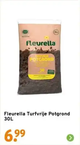 GAMMA Fleurella Turfvrije Potgrond aanbieding