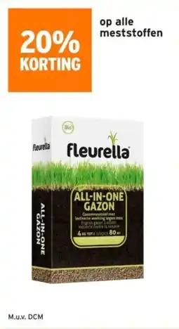 GAMMA Op alle meststoffen aanbieding
