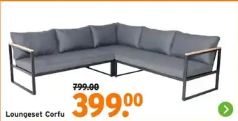 GAMMA Loungeset Corfu aanbieding