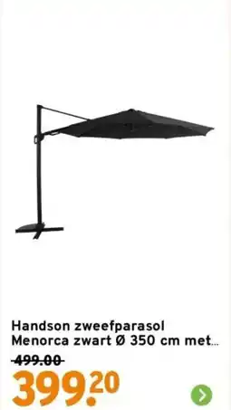 GAMMA Handson zweefparasol Menorca aanbieding