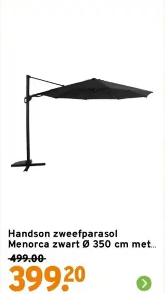 GAMMA Handson zweefparasol Menorca aanbieding