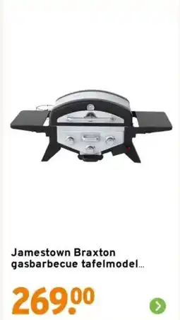 GAMMA Jamestown Braxton gasbarbecue tafelmodel aanbieding