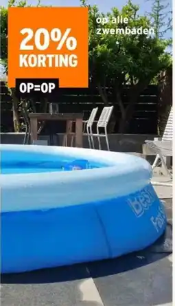 GAMMA Op alle zwembaden aanbieding