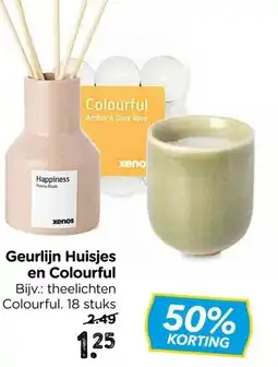 Xenos Geurlijn Huisjes en Colourful aanbieding