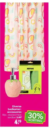 Xenos Diverse badkamer- accessoires aanbieding