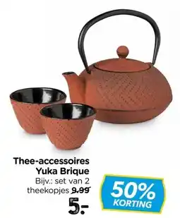 Xenos Thee-accessoires Yuka Brique aanbieding