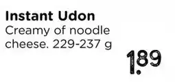 Xenos Instant udon noodles creamy - 229 gram aanbieding