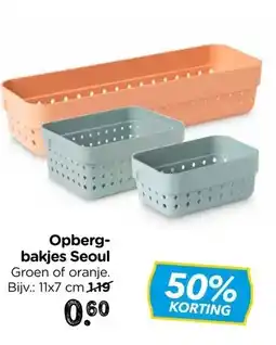 Xenos Opberg- bakjes Seoul aanbieding