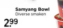 Xenos Samyang bowl hot chicken stew ramen - 120 gram aanbieding