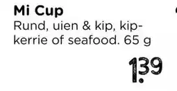 Xenos Mi cup noedels - kip kerrie - 65 g aanbieding