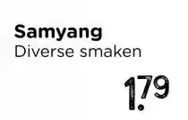 Xenos Samyang hot chicken jjajang - 140 gram aanbieding