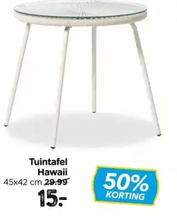 Xenos Tuintafel Hawaii aanbieding