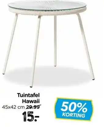 Xenos Tuintafel Hawaii aanbieding