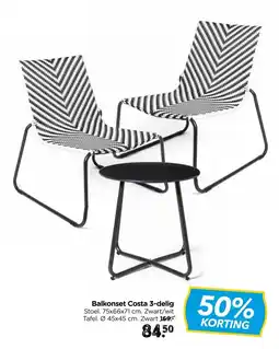 Xenos Balkonset Costa 3-delig aanbieding
