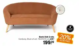 Xenos Bank Didi 2-zits aanbieding