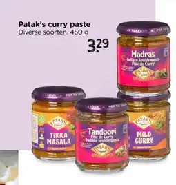 Xenos Patak's curry paste aanbieding