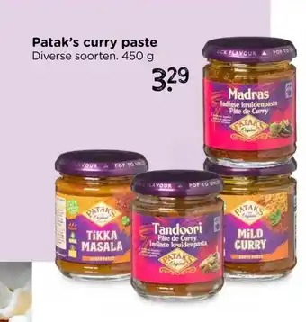 Xenos Patak's curry paste aanbieding