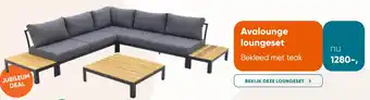 Van der Garde tuinmeubelen Avalounge loungeset aanbieding