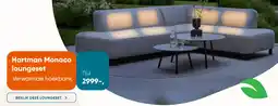 Van der Garde tuinmeubelen Hartman Monaco loungeset aanbieding