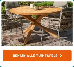 Van der Garde tuinmeubelen Alle tuintafels aanbieding