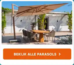 Van der Garde tuinmeubelen Alle parasols aanbieding