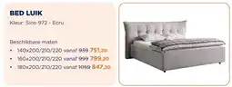 TotaalBED Bed Luik aanbieding
