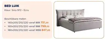 TotaalBED Bed Luik aanbieding