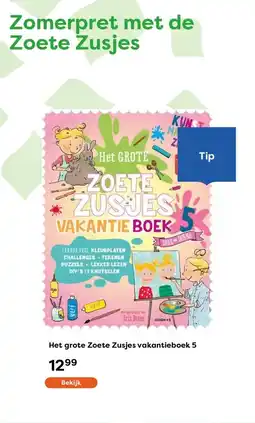 The Read Shop Het grote Zoete Zusjes vakantieboek 5 aanbieding