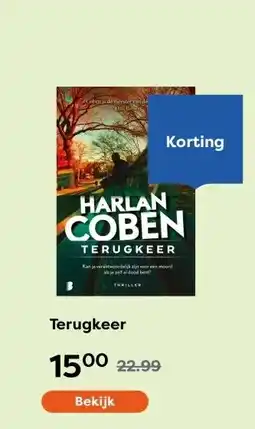 The Read Shop Terugkeer aanbieding
