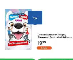 The Read Shop De avonturen van Rutger, Thomas en Paco - deel 5 (Pre-order editie met cadeautje) aanbieding